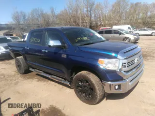 2015 Toyota Tundra Platinum with VIN 5TFAY5F15FX463214, listed as a IAAI auction lot 42195274 with 53,742 mi miles and . Bid and sale history available at DreamBid. Image 1.