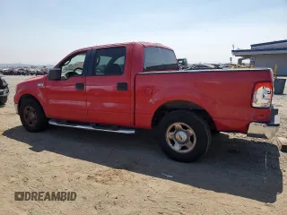 2006 Ford F-150 XLT with VIN 1FTRW12W96FB04831, listed as a Copart auction lot 63116385 with 111,162 mi miles and Salvage title. Bid and sale history available at DreamBid. Image 2.