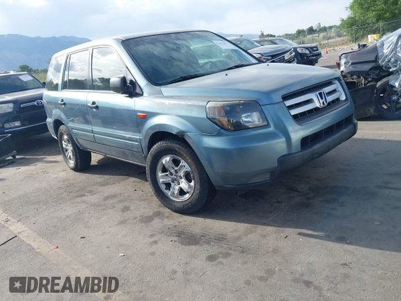2006 Honda Pilot LX с VIN 2HKYF18186H562566, выставлен на аукционе IAAI как лот 42462874 с пробегом 191 197 миль миль и . История ставок и продаж доступна на DreamBid. Изображение 1.