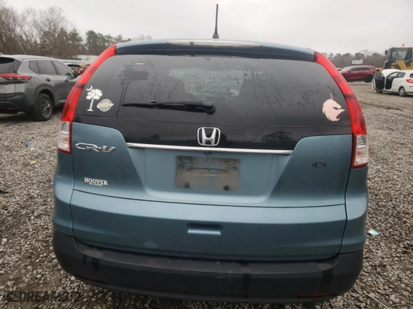 2014 Honda CR-V EX with VIN 2HKRM3H56EH510649, listed as a Copart auction lot 44768835 with 170,762 mi miles and Salvage Title. Bid and sale history available at carsss.com. Image 6.