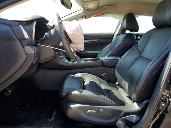 2017 Nissan Maxima SR with VIN 1N4AA6AP6HC416652, listed as a Copart auction lot 48131995 with 52,280 mi miles and Salvage Title. Bid and sale history available at carsss.com. Image 7.