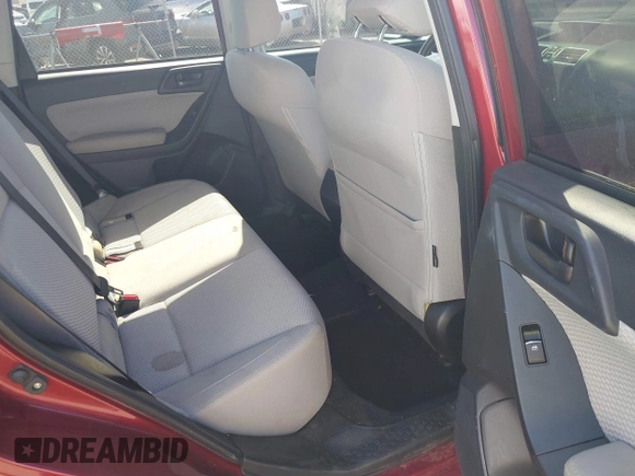 2017 Subaru Forester Premium with VIN JF2SJAEC6HG553514, listed as a IAAI auction lot 41365516 with 91,518 mi miles. Bid and sale history available at carsss.com. Image 8.