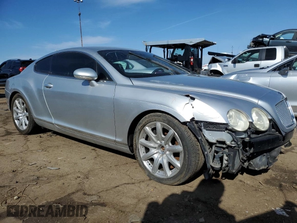 2005 Bentley Continental GT GT z VIN SCBCR63W25C026291, wystawiony jako Copart lot #50234235 z przebiegiem Nie podano mil oraz Szkoda całkowita • Salvage title. Historia ofert i sprzedaży dostępna na DreamBid. Obrazek 4.
