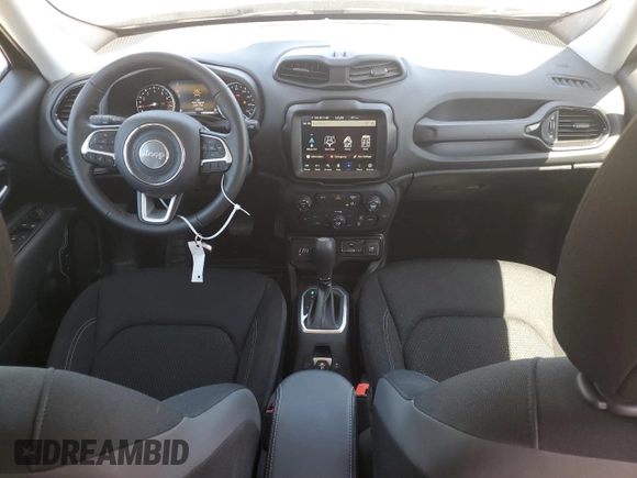 2023 Jeep Renegade Altitude with VIN ZACNJDE1XPPP29734, listed as a Copart auction lot 62008634 with 6,402 mi miles and Salvage Title. Bid and sale history available at DreamBid. Image 8.