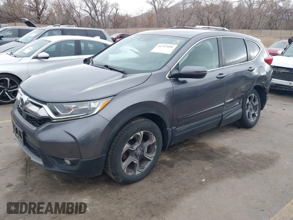 2018 Honda CR-V EX-L with VIN 7FARW2H81JE102703, listed as a IAAI auction lot 41797016 with 77,792 mi miles. Bid and sale history available at carsss.com. Image 17.