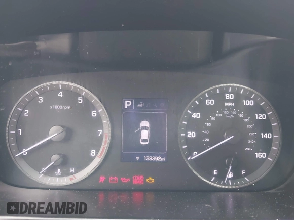 2015 Hyundai Sonata SE z VIN 5NPE24AF4FH245048, wystawiony jako IAAI lot #41774681 z przebiegiem 133 392 mil mil oraz . Historia ofert i sprzedaży dostępna na DreamBid. Obrazek 7.
