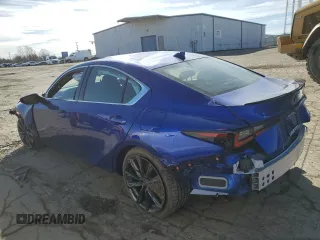 2023 Lexus IS 350 F Sport z VIN JTHGZ1E26P5031088, wystawiony jako Copart lot #85846244 z przebiegiem 10 758 mil mil oraz Szkody całkowita. Historia ofert i sprzedaży dostępna na DreamBid. Obrazek 2.