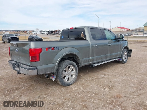 2019 Ford F-150 XL with VIN 1FTFW1E41KKE36759, listed as a IAAI auction lot 41728565 with 51,454 mi miles. Bid and sale history available at carsss.com. Image 4.