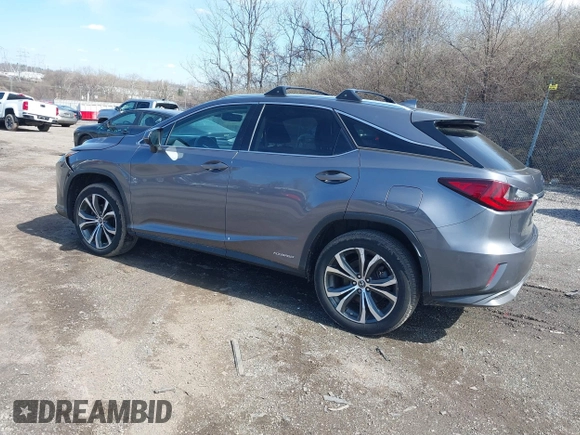 2019 Lexus RX with VIN 2T2BGMCA9KC033678, listed as a IAAI auction lot 41887500 with 42,382 mi miles. Bid and sale history available at carsss.com. Image 3.