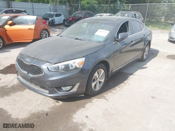 2015 Kia Cadenza Premium with VIN KNALN4D77F5177795, listed as a IAAI auction lot 42061727 with 112,063 mi miles. Bid and sale history available at carsss.com. Image 17.