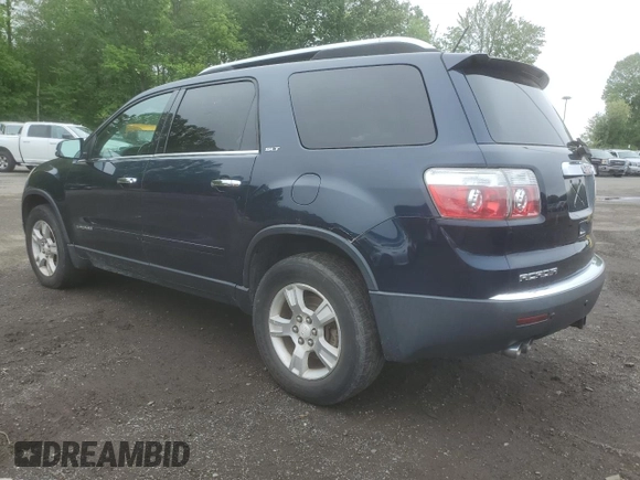 2008 GMC Acadia SLT1 z VIN 1GKEV237X8J260248, wystawiony jako Copart lot #57280325 z przebiegiem 159 361 mil mil oraz Czysty tytuł • Clean title. Historia ofert i sprzedaży dostępna na DreamBid. Obrazek 2.