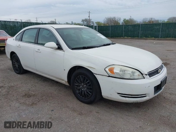 2008 Chevrolet Impala LS with VIN 2G1WB55KX89198611, listed as a IAAI auction lot 41882505 with 212,782 mi miles and . Bid and sale history available at DreamBid. Image 1.