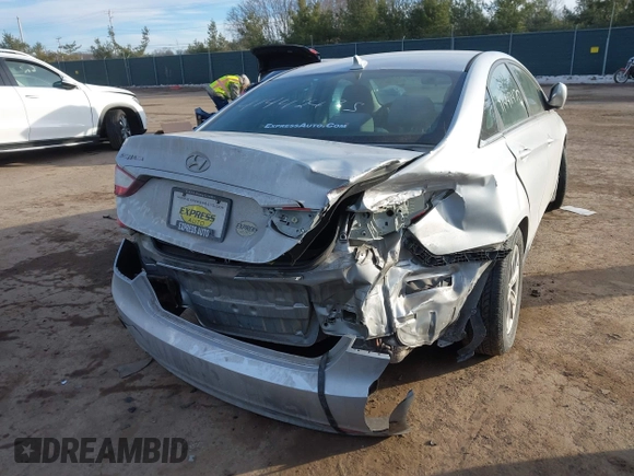2011 Hyundai Sonata GLS with VIN 5NPEB4AC6BH281548, listed as a IAAI auction lot 41442475 with 129,665 mi miles and . Bid and sale history available at carsss.com. Image 4.