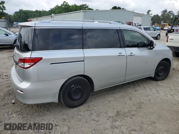 2013 Nissan Quest SV with VIN JN8AE2KP3D9070402, listed as a Copart auction lot 60081504 with 119,298 mi miles and Salvage Title. Bid and sale history available at carsss.com. Image 3.