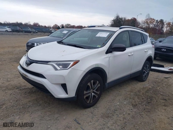 2016 Toyota RAV4 LE with VIN JTMZFREV0GD080773, listed as a IAAI auction lot 40927109 with 182,549 mi miles. Bid and sale history available at carsss.com. Image 2.