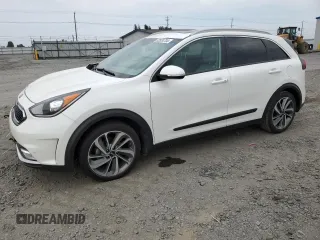 2017 Kia Niro Touring with VIN KNDCE3LC1H5094748, listed as a Copart auction lot 62934704 with 92,972 mi miles and Salvage Title. Bid and sale history available at carsss.com. Image 1.