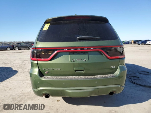 2022 Dodge Durango R/T Plus with VIN 1C4SDJCT3NC106554, listed as a Copart auction lot 85364544 with 212,453 mi miles and Clean title. Bid and sale history available at DreamBid. Image 6.