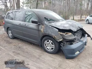 2007 Honda Odyssey Touring with VIN 5FNRL38867B048849, listed as a IAAI auction lot 41793247 with 1 mi miles. Bid and sale history available at carsss.com. Image 1.