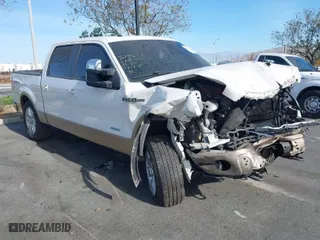 2013 Ford F-150 XL with VIN 1FTFW1ETXDFB60715, listed as a IAAI auction lot 41228528 with 113,994 mi miles. Bid and sale history available at carsss.com. Image 1.