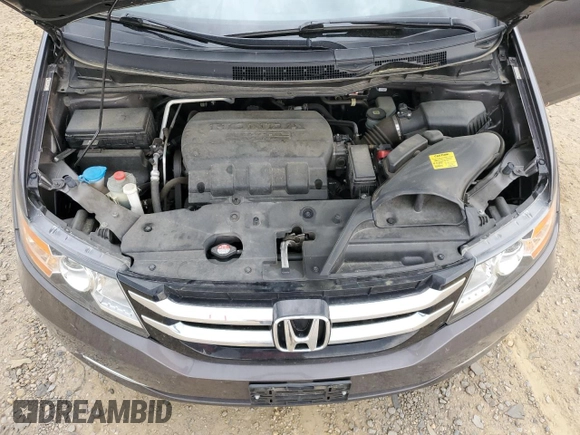 2016 Honda Odyssey EX-L with VIN 5FNRL5H66GB141610, listed as a Copart auction lot 51547135 with 76,542 mi miles and Clean Title. Bid and sale history available at DreamBid. Image 12.
