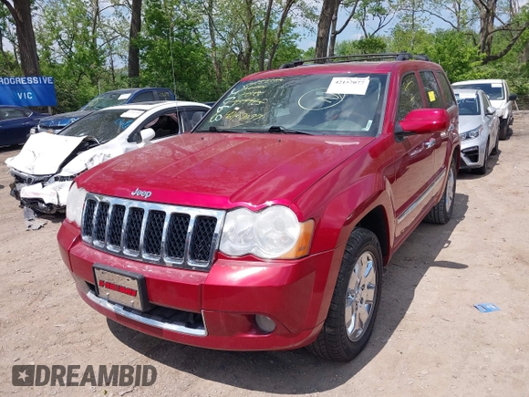 2009 Jeep Grand Cherokee with VIN 1J8HR68T79C539925, listed as a IAAI auction lot 42157077 with 140,443 mi miles and . Bid and sale history available at DreamBid. Image 2.