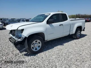 2022 Chevrolet Colorado 2WD Work Truck z VIN 1GCHSBEA8N1140471, wystawiony jako Copart lot #46186945 z przebiegiem 80 692 mil mil oraz Szkoda całkowita • Salvage title. Historia ofert i sprzedaży dostępna na DreamBid. Obrazek 1.