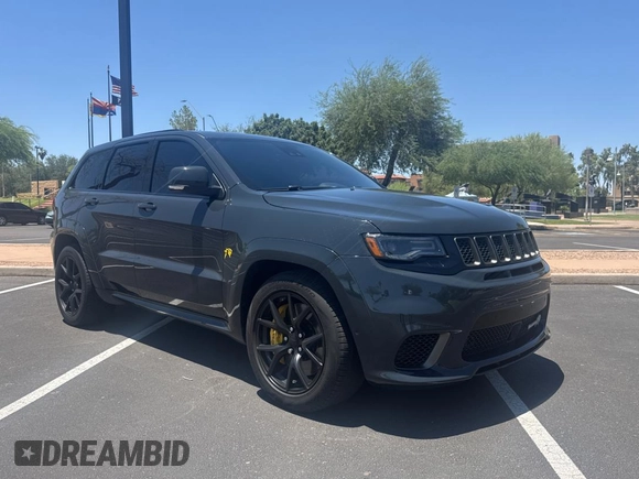 2018 Jeep Grand Cherokee with VIN AZ398589, listed as a Copart auction lot 62577485 with 46,050 mi miles and Clean title. Bid and sale history available at DreamBid. Image 1.