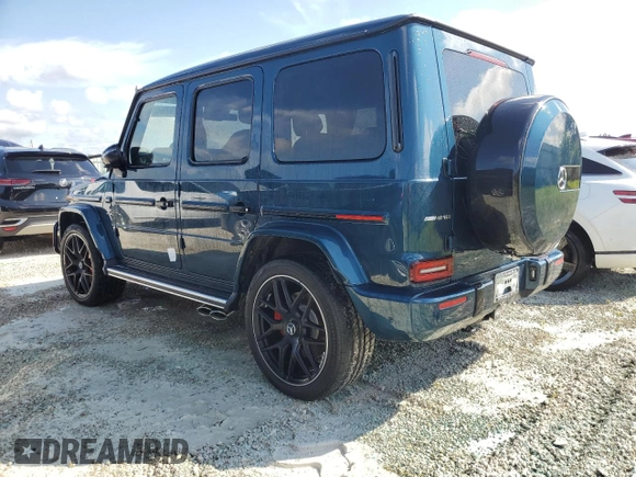 2024 Mercedes-Benz G 63 AMG with VIN W1NYC7HJ3RX517192, listed as a Copart auction lot 73797964 with 111,984 mi miles and Non Repairable. Bid and sale history available at DreamBid. Image 2.