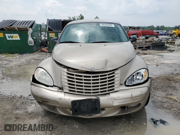 2004 Chrysler PT Cruiser Touring with VIN 3C4FY58B64T334337, listed as a Copart auction lot 59328455 with 130,400 mi miles and Salvage title. Bid and sale history available at DreamBid. Image 5.