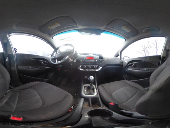 2015 Kia Rio LX with VIN KNADM4A39F6452036, listed as a IAAI auction lot 41516879 with 95,775 mi miles. Bid and sale history available at carsss.com. Image 19.