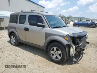2004 Honda Element EX with VIN 5J6YH28554L012621, listed as a Copart auction lot 58205334 with 207,794 mi miles and Salvage Title. Bid and sale history available at DreamBid. Image 4.