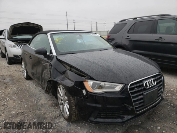 2016 Audi A3 2.0T Premium with VIN WAU78LFF1G1054364, listed as a Copart auction lot 39509152 with 58,659 mi miles. Bid and sale history available at carsss.com. Image 1.