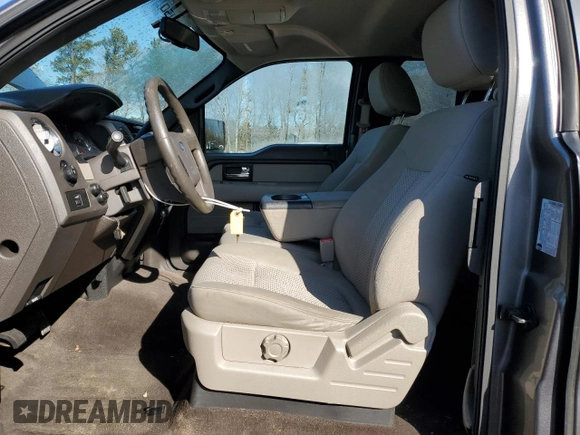 2009 Ford F-150 STX with VIN 1FTRX14849FA96010, listed as a Copart auction lot 42634945 with 104,935 mi miles and Non Repairable. Bid and sale history available at DreamBid. Image 7.