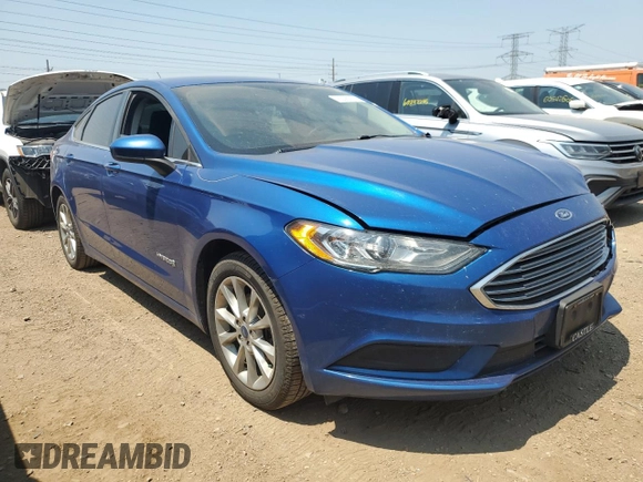 2017 Ford Fusion Hybrid SE with VIN 3FA6P0LU5HR271027, listed as a Copart auction lot 60282535 with 125,247 mi miles and Salvage title. Bid and sale history available at DreamBid. Image 4.