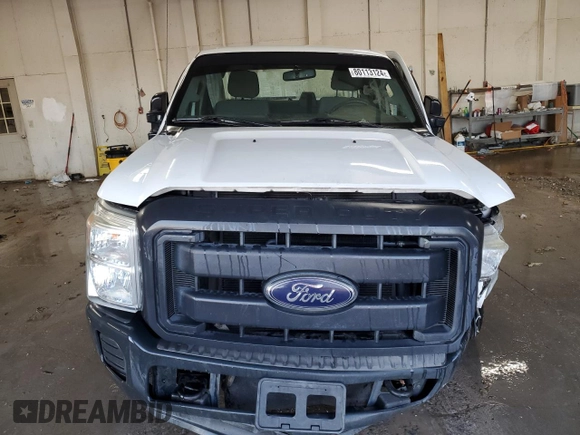 2012 Ford Super Duty F-250 SRW XL with VIN 1FT7X2A63CEB54671, listed as a Copart auction lot 80113124 with 167,617 mi miles and Salvage Title. Bid and sale history available at carsss.com. Image 5.
