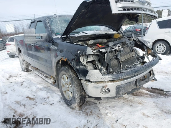 2014 Ford F-150 XL with VIN 1FTFX1EF8EFA96392, listed as a IAAI auction lot 41366295 with 191,971 mi miles. Bid and sale history available at carsss.com. Image 1.