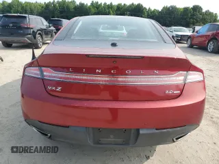 2014 Lincoln MKZ with VIN 3LN6L2G98ER805989, listed as a Copart auction lot 58625875 with 101,185 mi miles and Salvage title. Bid and sale history available at DreamBid. Image 6.