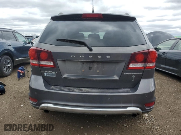 2015 Dodge Journey Crossroad with VIN 3C4PDCGG5FT511920, listed as a Copart auction lot 53875925 with 221,856 mi miles and Clean Title. Bid and sale history available at DreamBid. Image 6.