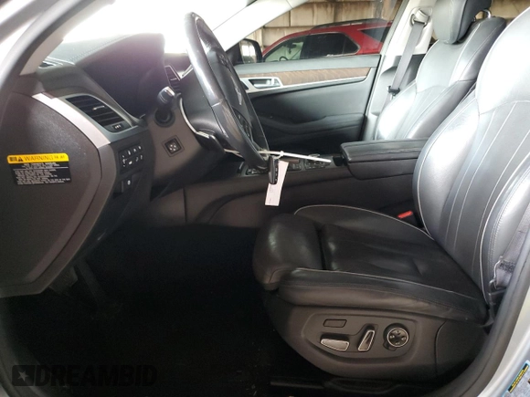 2015 Hyundai Genesis 3.8L with VIN KMHGN4JE0FU094296, listed as a Copart auction lot 51347655 with 89,840 mi miles and Salvage Title. Bid and sale history available at DreamBid. Image 7.