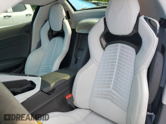 2023 Chevrolet Corvette 3LZ with VIN 1G1YF3D37P5604867, listed as a Copart auction lot 60778945 with 4,758 mi miles and Salvage title. Bid and sale history available at DreamBid. Image 10.