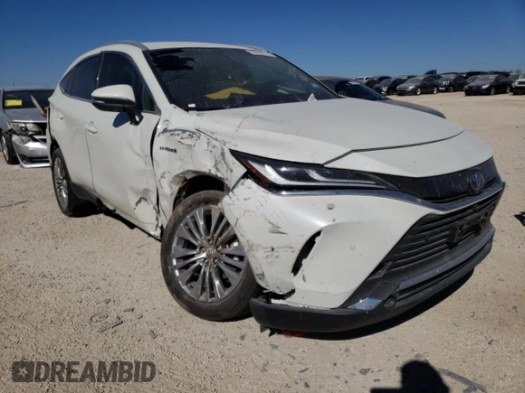 2021 Toyota Venza LE with VIN JTEAAAAH1MJ011788, listed as a Copart auction lot 35339772 with 23,202 mi miles. Bid and sale history available at carsss.com. Image 1.