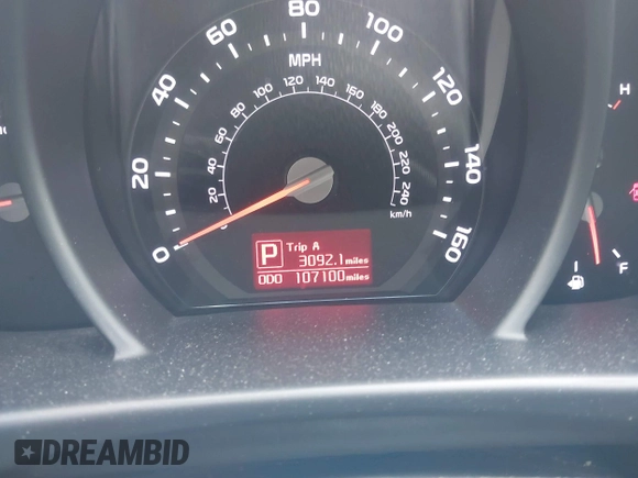 2016 Kia Sportage LX with VIN KNDPBCAC2G7850815, listed as a IAAI auction lot 41917026 with 107,100 mi miles and . Bid and sale history available at carsss.com. Image 7.