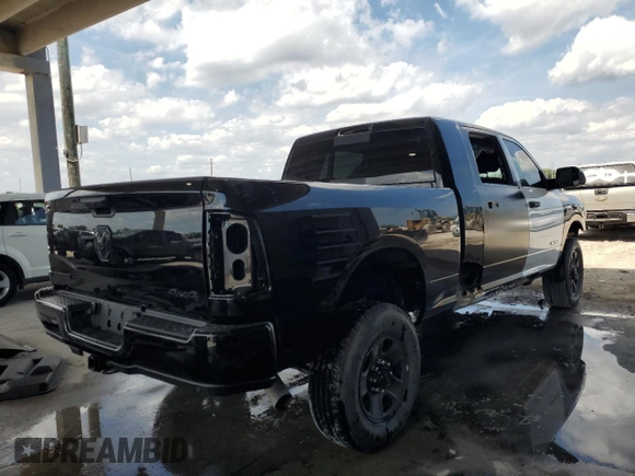 2022 Ram 2500 Big Horn with VIN 3C6UR5ML9NG144097, listed as a Copart auction lot 48206925 with 33,574 mi miles and Salvage title. Bid and sale history available at DreamBid. Image 3.