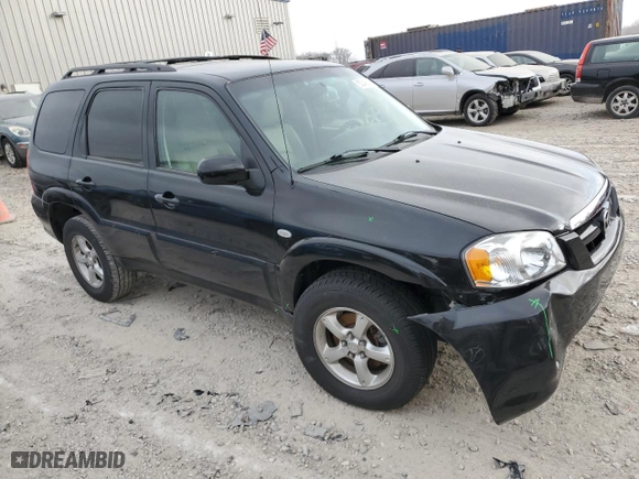 2006 Mazda Tribute s with VIN 4F2YZ96176KM34197, listed as a Copart auction lot 83348304 with 58,756 mi miles and Clean Title. Bid and sale history available at carsss.com. Image 4.