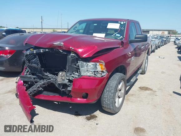 2014 Ram 1500 Express z VIN 1C6RR6FT3ES122128, wystawiony jako IAAI lot #41994152 z przebiegiem 138 624 mil mil oraz . Historia ofert i sprzedaży dostępna na DreamBid. Obrazek 19.
