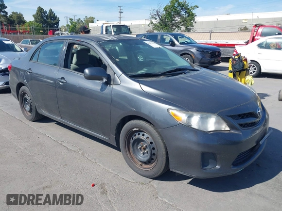 2012 Toyota Corolla L with VIN 2T1BU4EE7CC807246, listed as a IAAI auction lot 42153170 with 366,885 mi miles. Bid and sale history available at carsss.com. Image 1.