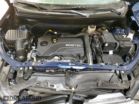 2021 Chevrolet Equinox LT with VIN 3GNAXUEV3ML383136, listed as a Copart auction lot 48557975 with 15,395 mi miles and Salvage Title. Bid and sale history available at DreamBid. Image 12.