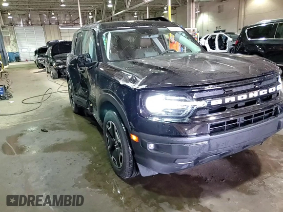 2024 Ford Bronco Sport Outer Banks z VIN 3FMCR9C69RRE32506, wystawiony jako Copart lot #50443075 z przebiegiem 4 688 mil mil oraz Nie do naprawy • Non repairable. Historia ofert i sprzedaży dostępna na DreamBid. Obrazek 15.