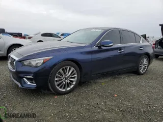 2020 Infiniti Q50 EDITION 30 with VIN JN1EV7AP9LM205974, listed as a Copart auction lot 43288145 with NaN miles and Salvage Title. Bid and sale history available at carsss.com. Image 1.