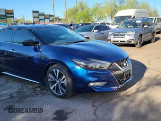 2017 Nissan Maxima S with VIN 1N4AA6AP2HC412419, listed as a Copart auction lot 56523665 with 53,456 mi miles and Clean Title. Bid and sale history available at DreamBid. Image 1.